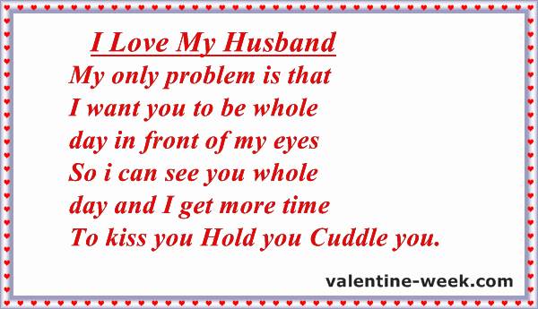 Sms husband valentine in english for Valentine SMS