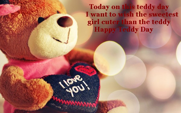 Happy Teddy Day | Cute Teddy Bears Images, Pics, Quotes & Sms